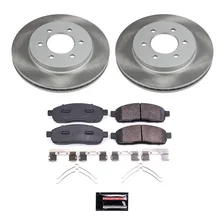Front SEMI-COATED ROTOR KIT image 1