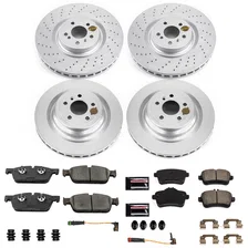 Front and Rear Z23 COATED BRAKE KIT for Mercedes-Benz image 2