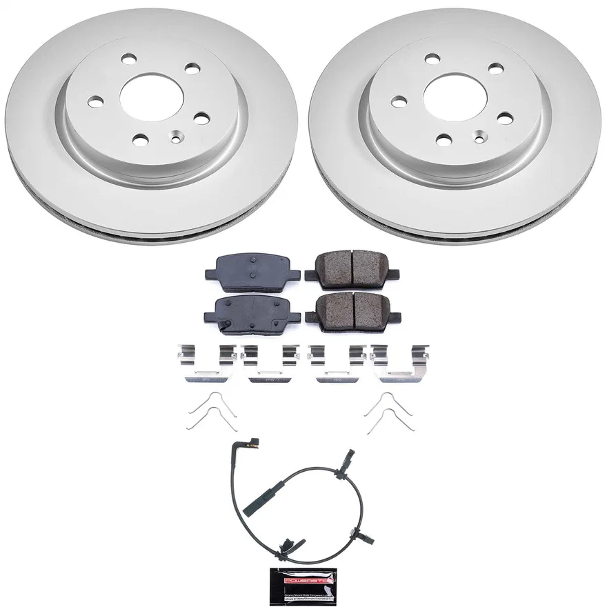 Rear Z17 COATED BRAKE KIT for Cadillac CT6