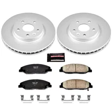 Front Z17 COATED BRAKE KIT for Cadillac CTS image 2