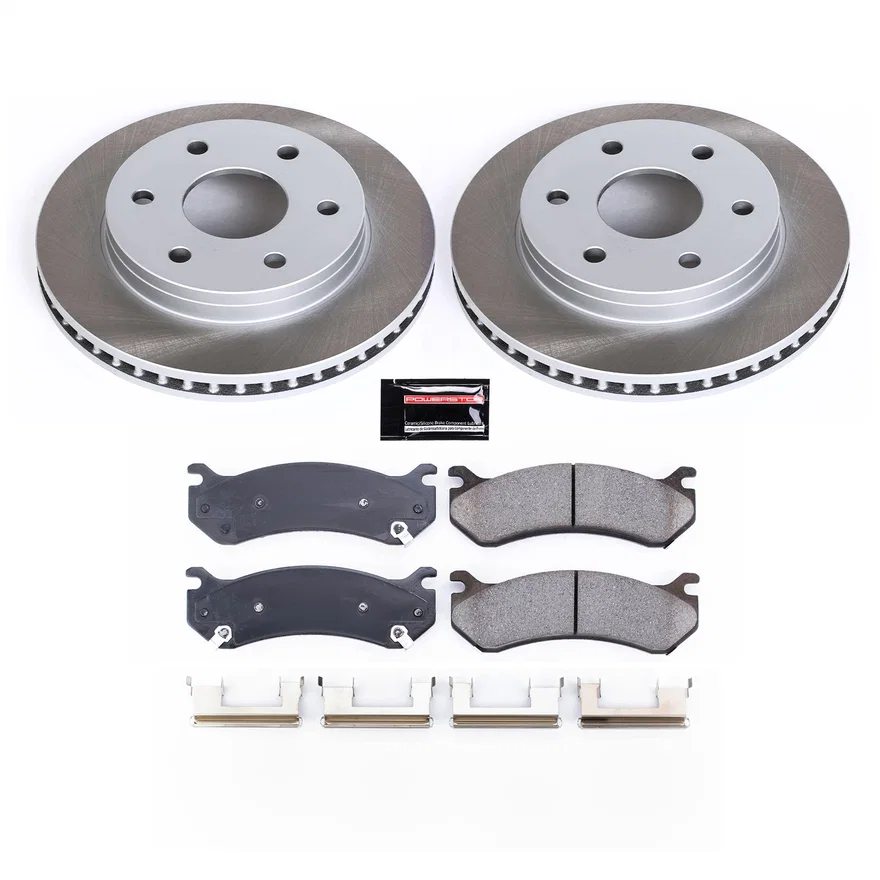 Front SEMI-COATED ROTOR KIT