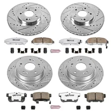 Front and Rear Z26 STREET BRAKE KIT for Honda Accord image 2