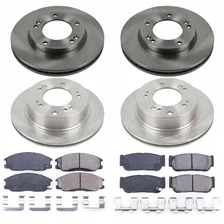 Front and Rear AUTOSPECIALTY BRAKE KIT for Kia Sorento image 2