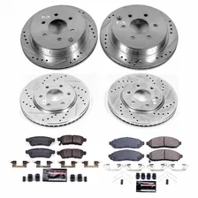 Front and Rear Z23 EVOLUTION BRAKE KIT for Nissan Frontier image 2