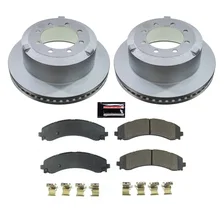 Rear Z17 COATED BRAKE KIT for Ram 3500 image 1