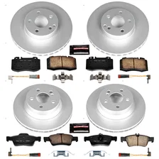 Front and Rear Z23 COATED BRAKE KIT for Mercedes-Benz image 2