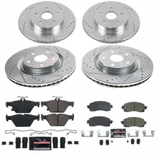 Front and Rear Z23 EVOLUTION BRAKE KIT for Subaru WRX image 1