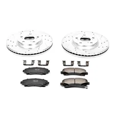 Front Z23 EVOLUTION BRAKE KIT for Acura TL image 2