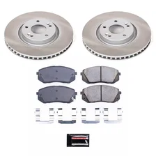 Front SEMI-COATED ROTOR KIT for Hyundai Sonata image 1