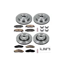 Front and Rear AUTOSPECIALTY BRAKE KIT for Cadillac CTS image 2