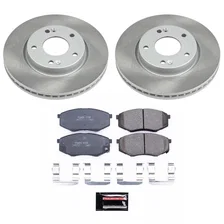 Front SEMI-COATED ROTOR KIT image 1