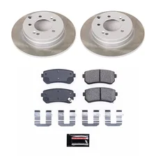 Rear SEMI-COATED ROTOR KIT image 1