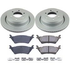 Rear Z17 COATED BRAKE KIT for Ford F-150 image 2