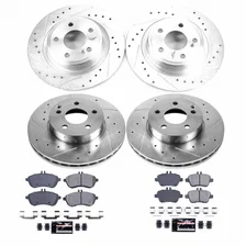 Front and Rear Z23 EVOLUTION BRAKE KIT for Mercedes-Benz SLK250 image 2