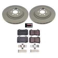 Rear Z17 COATED BRAKE KIT for Cadillac image 2