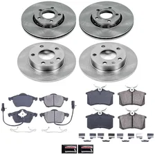 Front and Rear AUTOSPECIALTY BRAKE KIT for Audi image 2