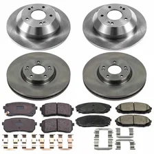 Front and Rear AUTOSPECIALTY BRAKE KIT for Kia Sedona image 2