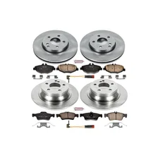 Front and Rear AUTOSPECIALTY BRAKE KIT for Mercedes-Benz E320 image 2