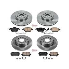 Front and Rear AUTOSPECIALTY BRAKE KIT for Volkswagen CC image 2