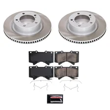 Front SEMI-COATED ROTOR KIT image 1