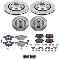 Front and Rear AUTOSPECIALTY BRAKE KIT for Volkswagen image 2