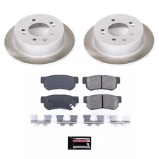 Rear SEMI-COATED ROTOR KIT for Hyundai Elantra image 1