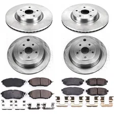Front and Rear AUTOSPECIALTY BRAKE KIT for Subaru image 2