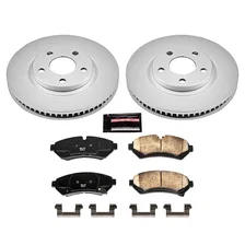Front Z17 COATED BRAKE KIT for Cadillac Seville image 2