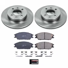 Front AUTOSPECIALTY BRAKE KIT for Hyundai Accent image 2