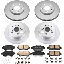 Front and Rear Z17 COATED BRAKE KIT for Toyota Avalon image 2