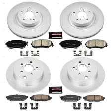 Front and Rear Z17 COATED BRAKE KIT for Subaru Impreza image 2