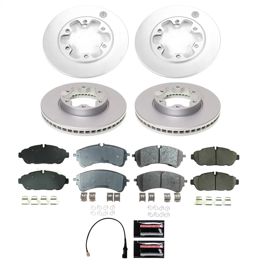 Front and Rear Z17 COATED BRAKE KIT for Ford