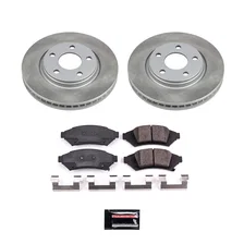 Front SEMI-COATED ROTOR KIT for Pontiac G5 image 1