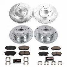Front and Rear Z23 EVOLUTION BRAKE KIT for Kia Optima image 2