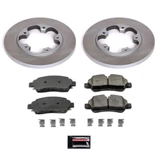 Rear SEMI-COATED ROTOR KIT for Ford image 1