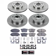 Front and Rear AUTOSPECIALTY BRAKE KIT for Honda Accord image 2