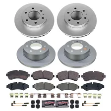 Front and Rear Z23 COATED BRAKE KIT image 1