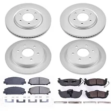 Front and Rear Z17 COATED BRAKE KIT for Nissan image 2