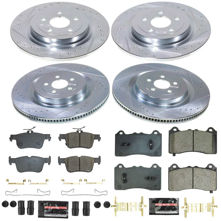 Front and Rear Z23 EVOLUTION BRAKE KIT for Ford Mustang Mach-E
