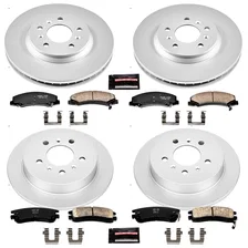 Front and Rear Z17 COATED BRAKE KIT for Chevrolet image 2