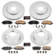 Front and Rear Z17 COATED BRAKE KIT for Mitsubishi Lancer image 2