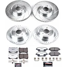 Front and Rear Z26 STREET BRAKE KIT for Hyundai Genesis image 2