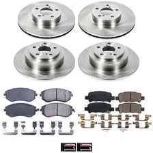 Front and Rear AUTOSPECIALTY BRAKE KIT for Subaru Legacy image 2