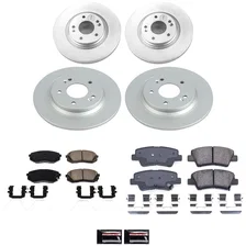 Front and Rear Z17 COATED BRAKE KIT for Hyundai Kona image 1