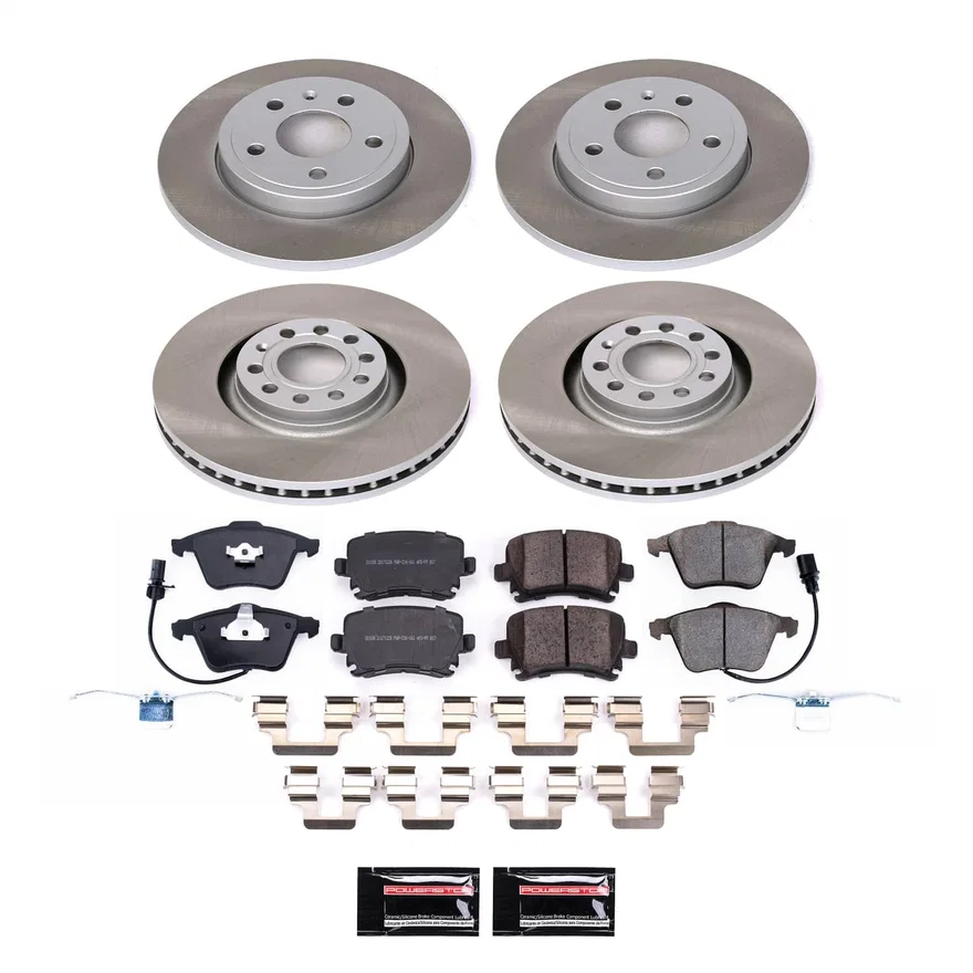 SEMI-COATED ROTOR KIT for Audi A4