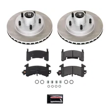 Front SEMI-COATED ROTOR KIT image 1