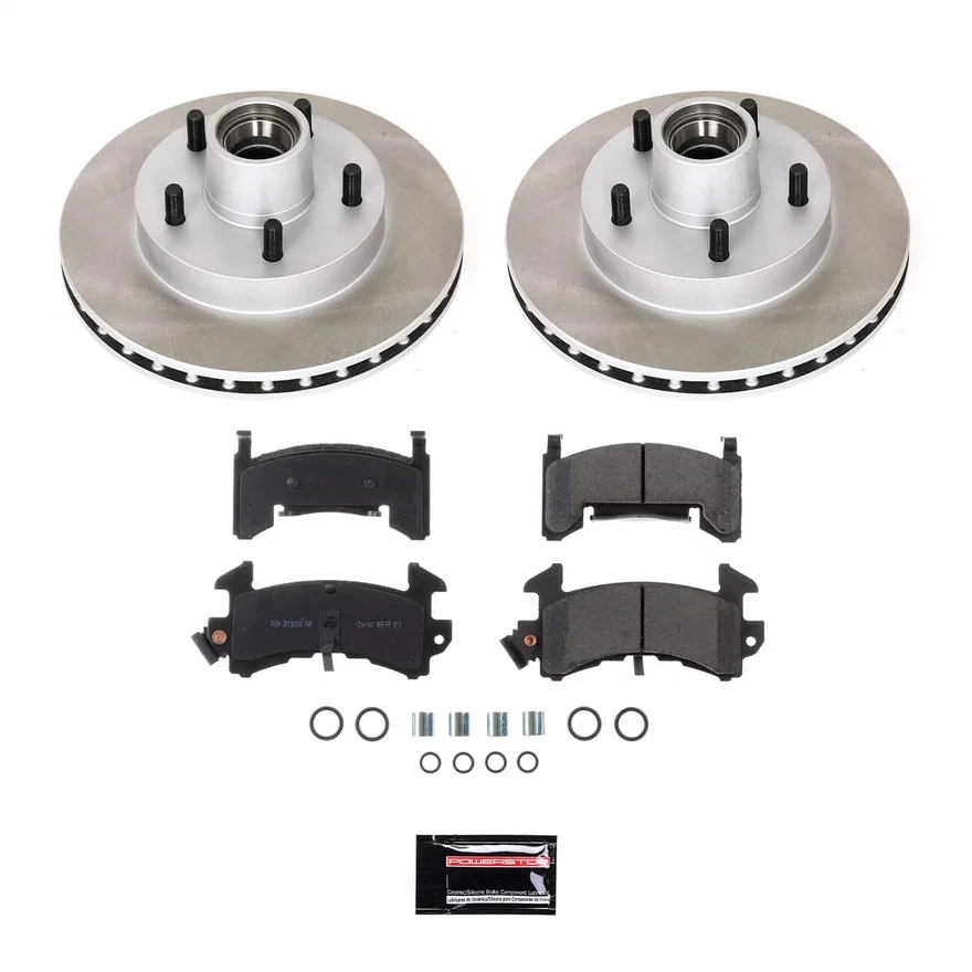 Front SEMI-COATED ROTOR KIT