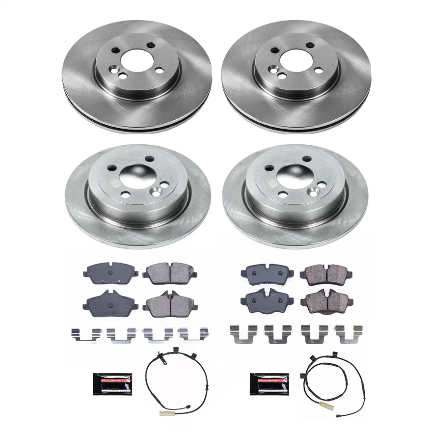 Front and Rear AUTOSPECIALTY BRAKE KIT for Mini Cooper