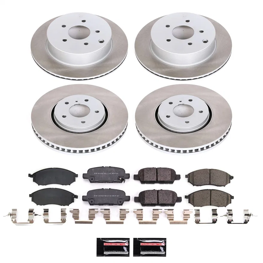 SEMI-COATED ROTOR KIT for INFINITI QX70