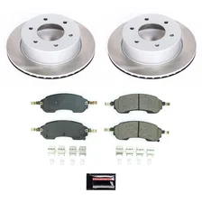 Rear SEMI-COATED ROTOR KIT for Ford Bronco image 1